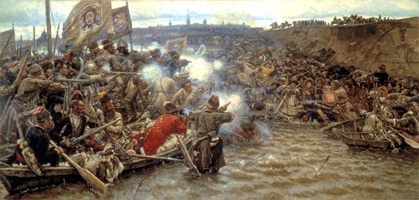 Суриков В.И. Покорение Сибири Ермаком. 1895. ГРМ
